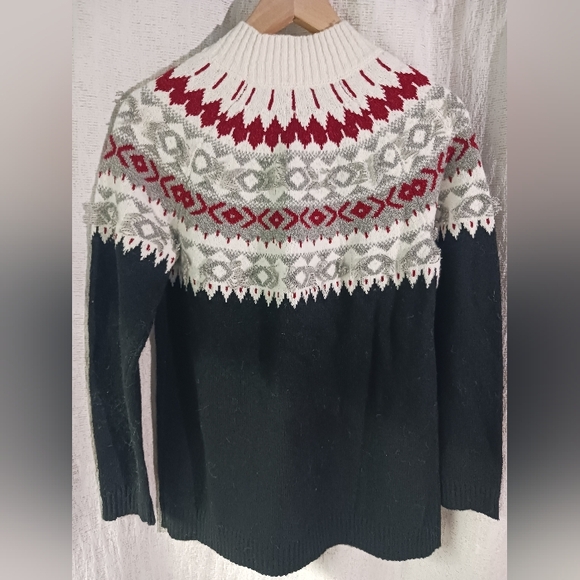 J. JILL SNOW Ski Cabin sweater womens size small super soft! - Picture 3 of 10